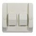 Trader Hippo Weatherproof 2 Gang Switch