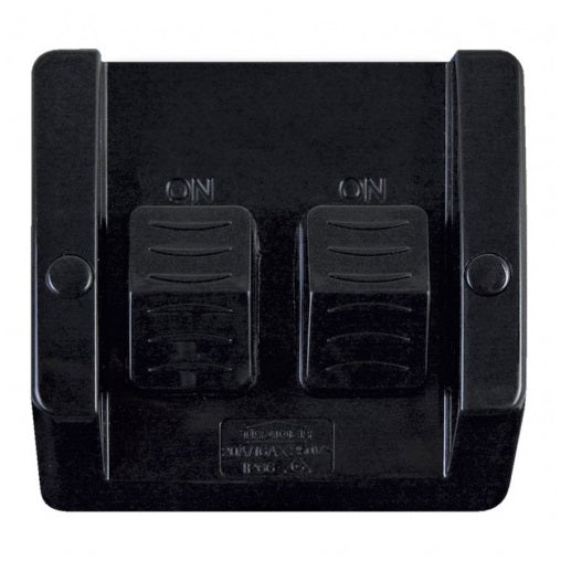Trader Hippo Weatherproof 2 Gang Switch