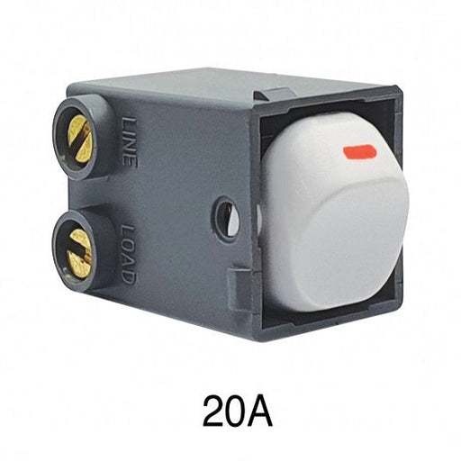 Trader Meerkat Standard Double Pole Switch Mechanism 20A