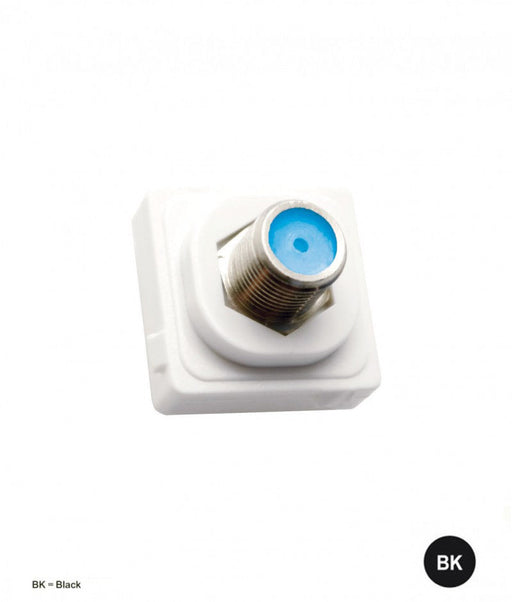 Trader Meerkat TV Socket F to F Modular Clip Foxtel Approved